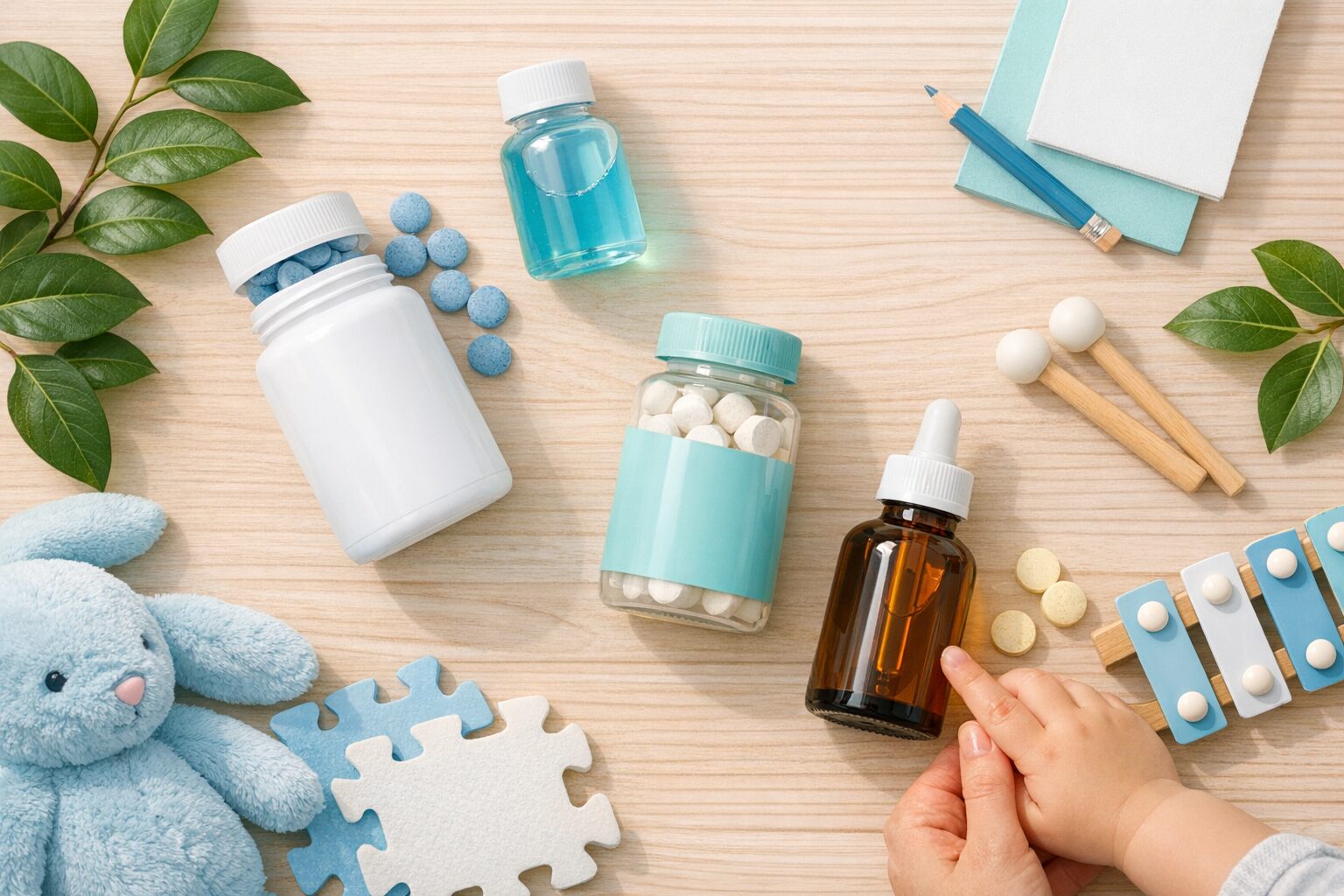 Kids Probiotic for Speech Delay Gut Brain Connection Guide - product photo