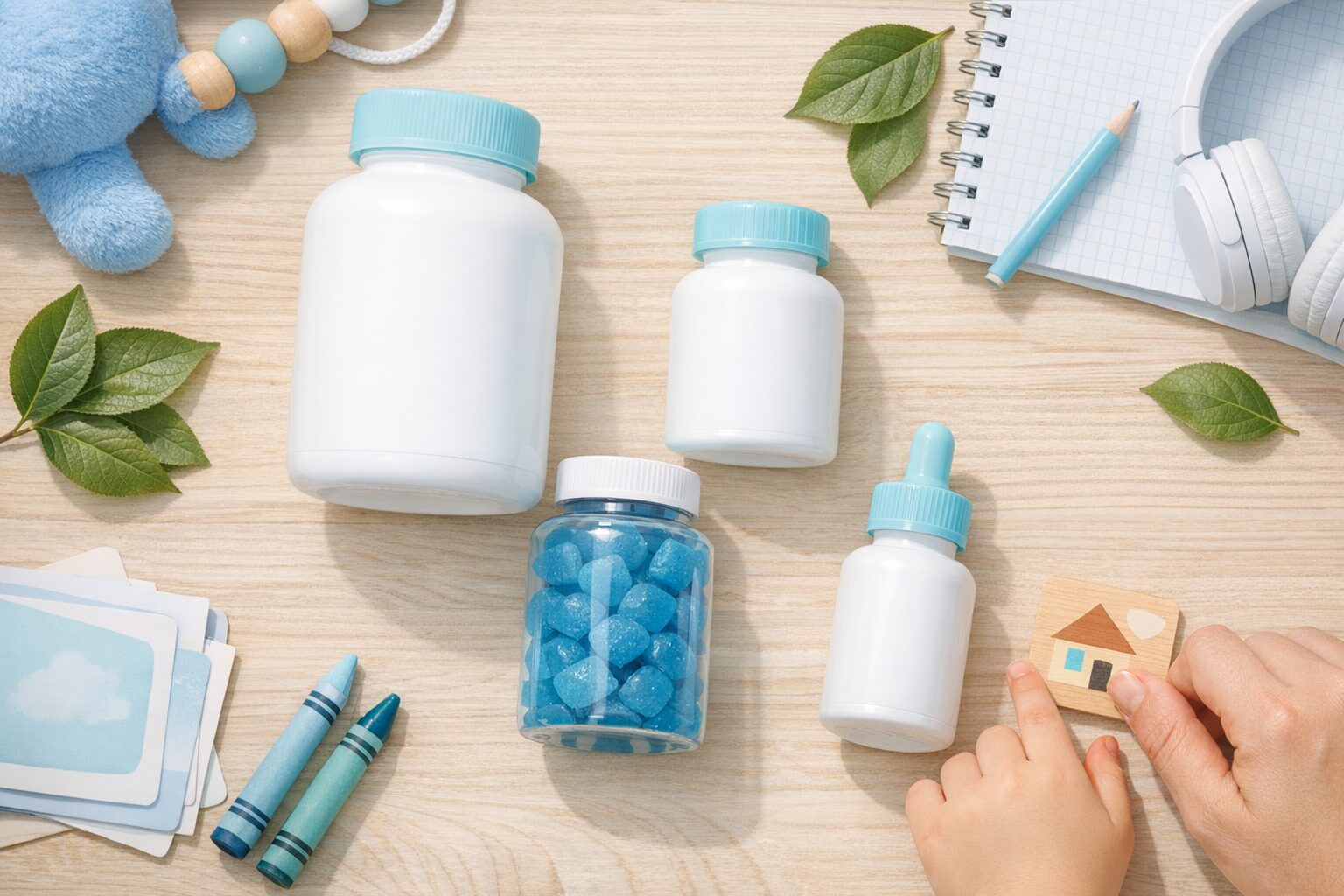 Omega-3 DHA EPA for Kids Brain Health and Speech Support - product photo