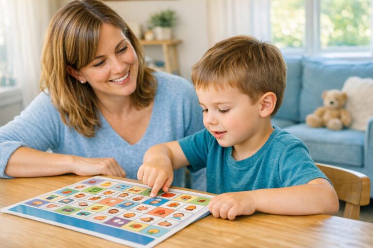 Visual Communication Cards for Non Verbal Kids AAC Guide - hero image